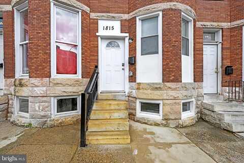 1815 APPLETON STREET, BALTIMORE, MD 21217