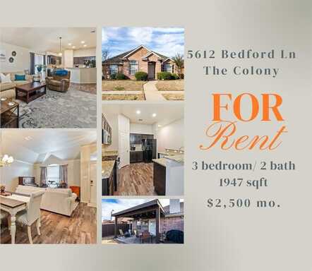 5612 Bedford Lane, The Colony, TX 75056