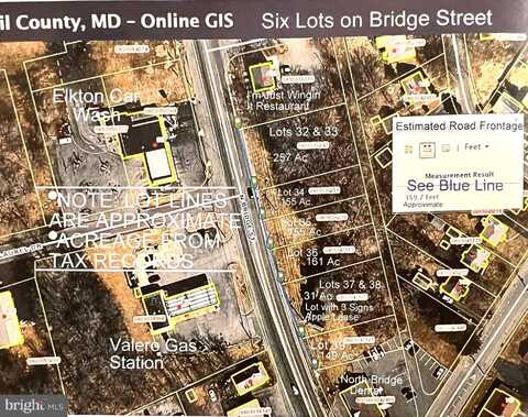 6 Lots Fronting on BRIDGE STREET, ELKTON, MD 21921