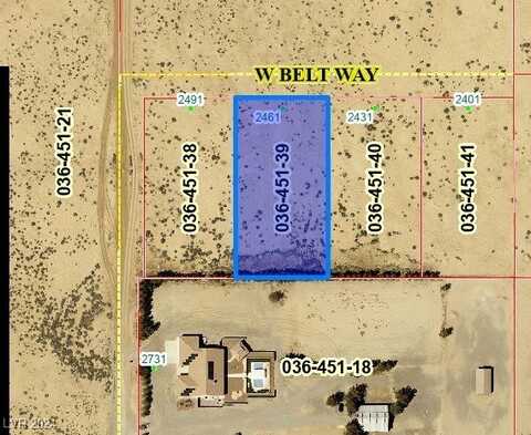 2461 W Belt Way, Pahrump, NV 89048