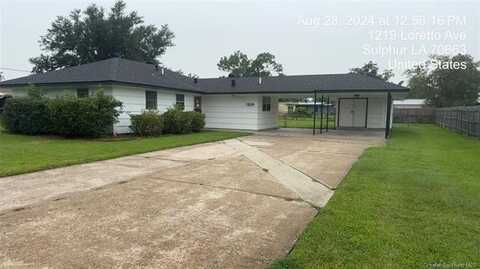 1219 Loretto Avenue, Sulphur, LA 70663