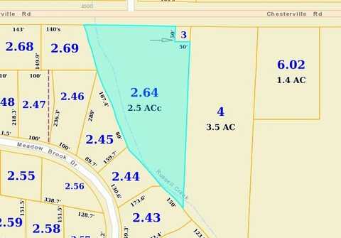 2.5 ac Chesterville Road, Tupelo, MS 38804