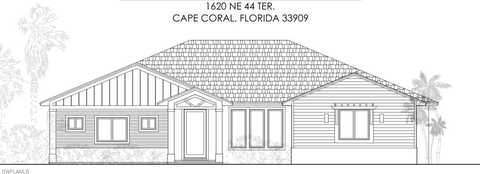 1620 NE 44th Terrace, CAPE CORAL, FL 33909