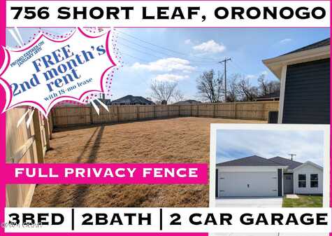 756 Short Leaf Lane, Oronogo, MO 64855