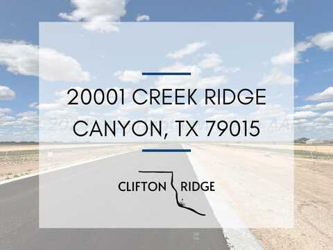 20001 CREEK RIDGE, Canyon, TX 79015