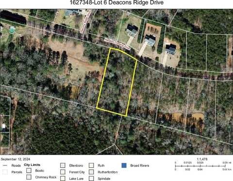 Lot 6 Deacons Drive, Rutherfordton, NC 28139