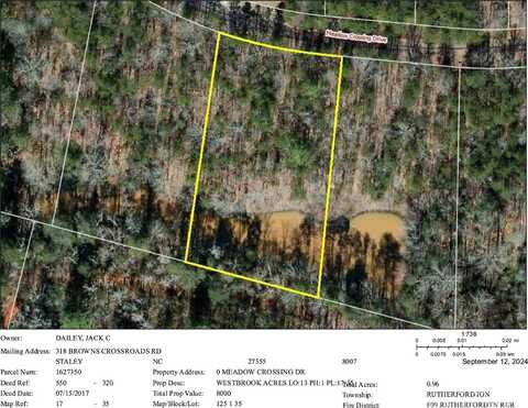 Lot 13 Meadow Crossing Drive, Rutherfordton, NC 28139