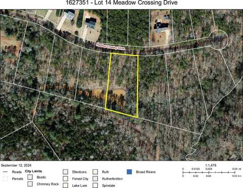 Lot 14 Meadow Crossing Drive, Rutherfordton, NC 28139