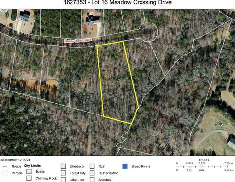 Lot 16 Meadow Crossing Drive, Rutherfordton, NC 28139