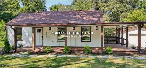 1383 PEACHCREST Road, Decatur, GA 30032