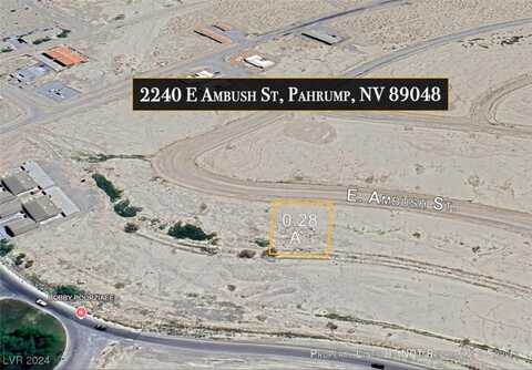 2240 E Ambush Street, Pahrump, NV 89048