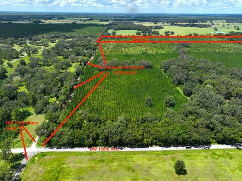 Parcel D NW 160TH AVENUE, MORRISTON, FL 32668