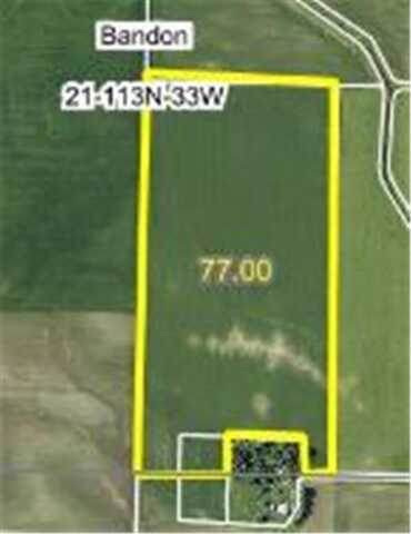 77.07 Acers Farm Land, Bandon Twp, MN 55333