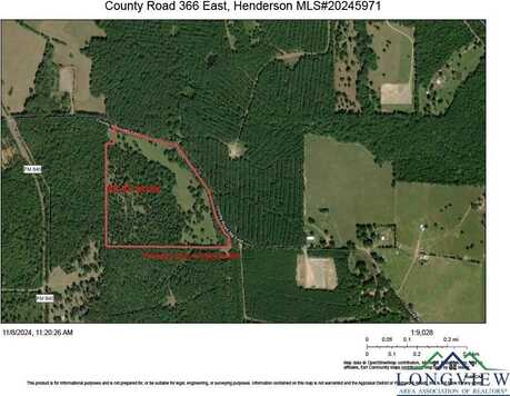 County Road 366 East, Henderson, TX 75652