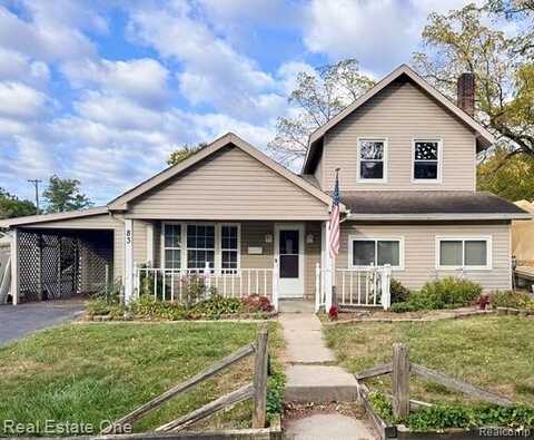 83 N AXFORD Street, Lake Orion, MI 48362