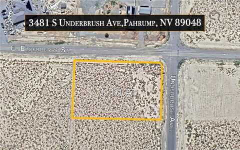 3481 S Underbrush Avenue, Pahrump, NV 89048