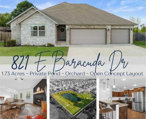 821 E Baracuda Drive, Nixa, MO 65714