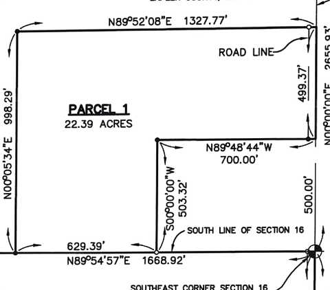 22 Acres Hadley, Metamora, MI 48455