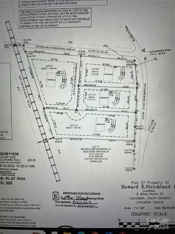 Lots 1-4 Industrial Park Road, Lancaster, SC 29720