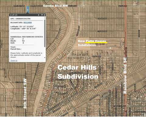 Lot 2 Sandia Boulevard Sw, Rio Rancho, NM 87144