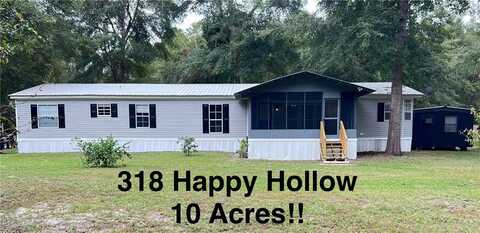 318 Happy Hollow Road, Hortense, GA 31543