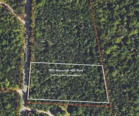 Map 12, Part of Lot 31, Macomber Mill Road, Franklin, ME 04634