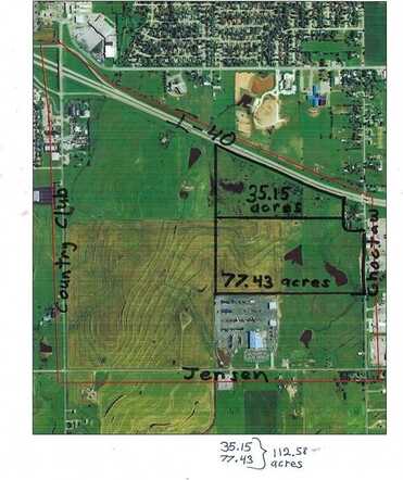 PROPERTY BORDERS I-40 AND CHOCTAW RD'S, El Reno, OK 73036