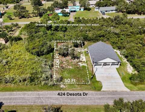 424 De Sota Dr., ROCKPORT(HOLIDAY BEACH), TX 78382