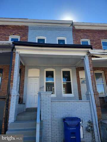 2427 E LANVALE STREET, BALTIMORE, MD 21213