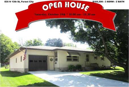 835 N 13th Street, Forest City, IA 50436