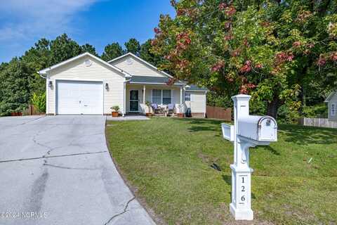 126 Cobblestone Trail, Jacksonville, NC 28546