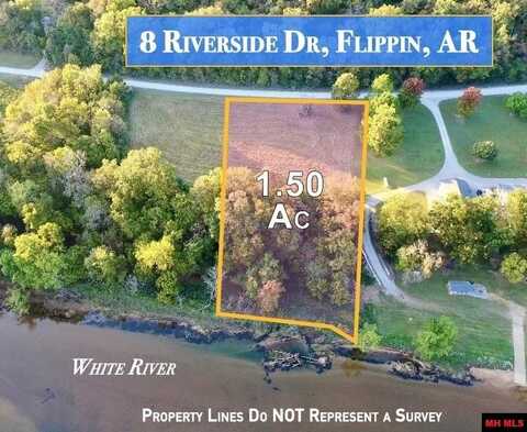 Lot 8 RIVERSIDE DRIVE, Flippin, AR 72634