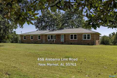 458 Alabama Line Road, New Market, AL 35761