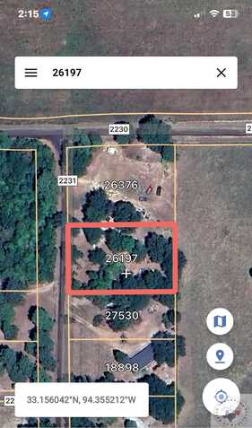 TBD County Road 2231, Marietta, TX 75566