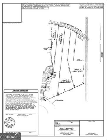 14 Ac Tract#2 Lamars Mill, Flovilla, GA 30216