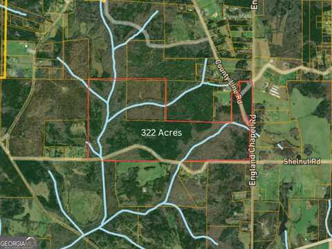 322 Acres Shelnut, Jenkinsburg, GA 30234