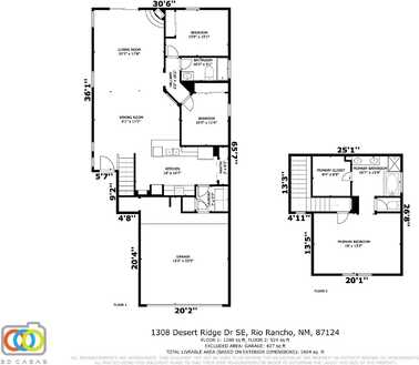 1308 DESERT RIDGE Drive SE, Rio Rancho, NM 87124