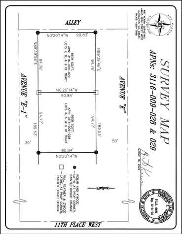 0 Vac E Ave Vic 11 Plw, Lancaster, CA 93534