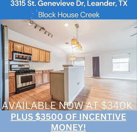 St Genevieve Drive, Leander, TX 78641