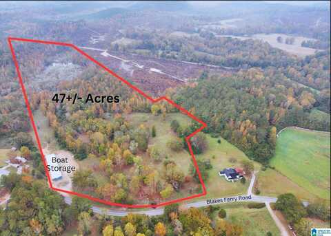 47 Acres BLAKES FERRY ROAD, LINEVILLE, AL 36266