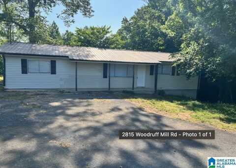 2815 WOODRUFF MILL ROAD, ADAMSVILLE, AL 35005