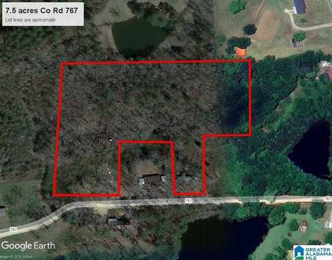 7.5 Acres COUNTY ROAD 767, CLANTON, AL 35046