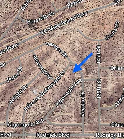 01 Vernon Drive, California City, CA 93505