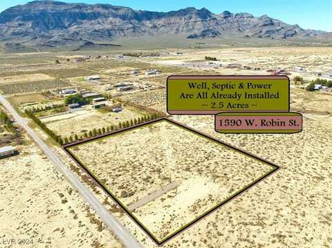 1590 W Robin Street, Pahrump, NV 89060