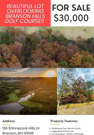 Lot 15 Shinnecock Hills Drive, Branson, MO 65616
