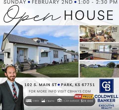 102 S Main, Park, KS 67751