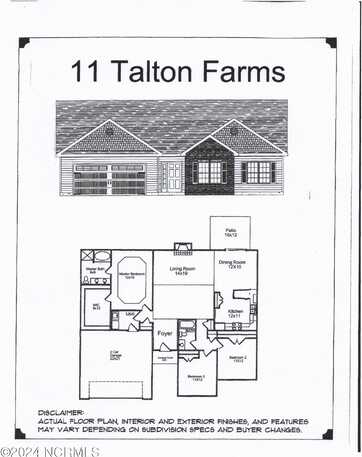 104 Talton Place, Pikeville, NC 27863