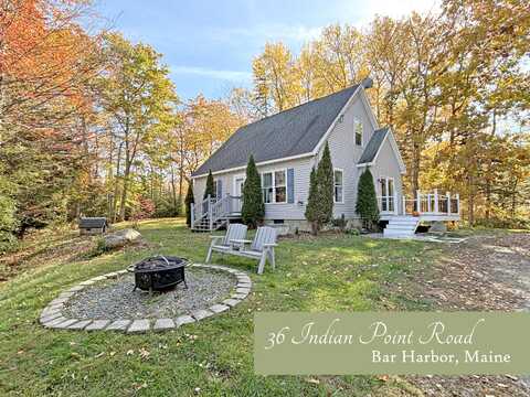 36 Indian Point Road, Bar Harbor, ME 04609