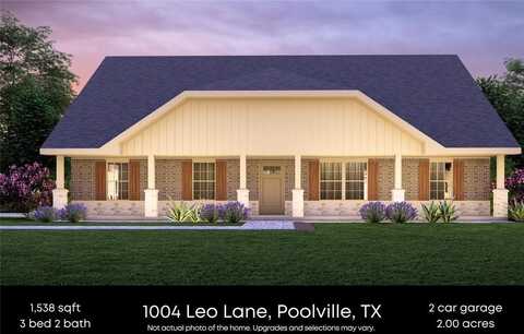 1004 Leo Lane, Poolville, TX 76487