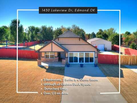 1430 Lakeview Drive, Edmond, OK 73034